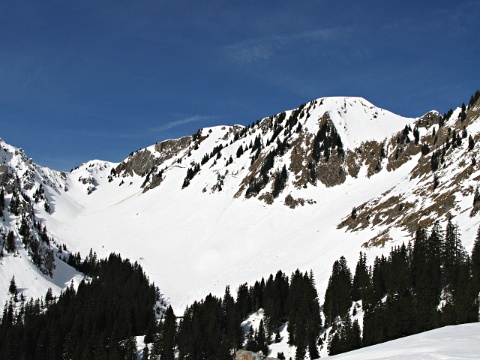 Skitour Laseberg 14.03.2009