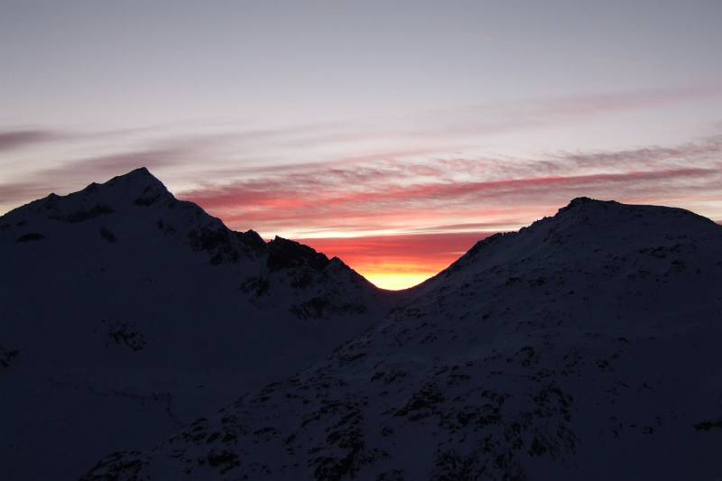 Image Skitour Rotondo Huette. Tag 2.  <br />