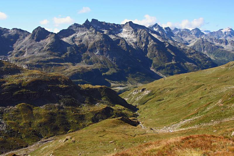 Blick zurück Richtung Turbwaser