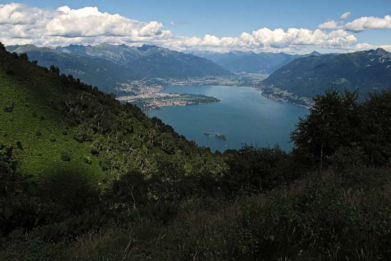 Blick Richtung Locarno
