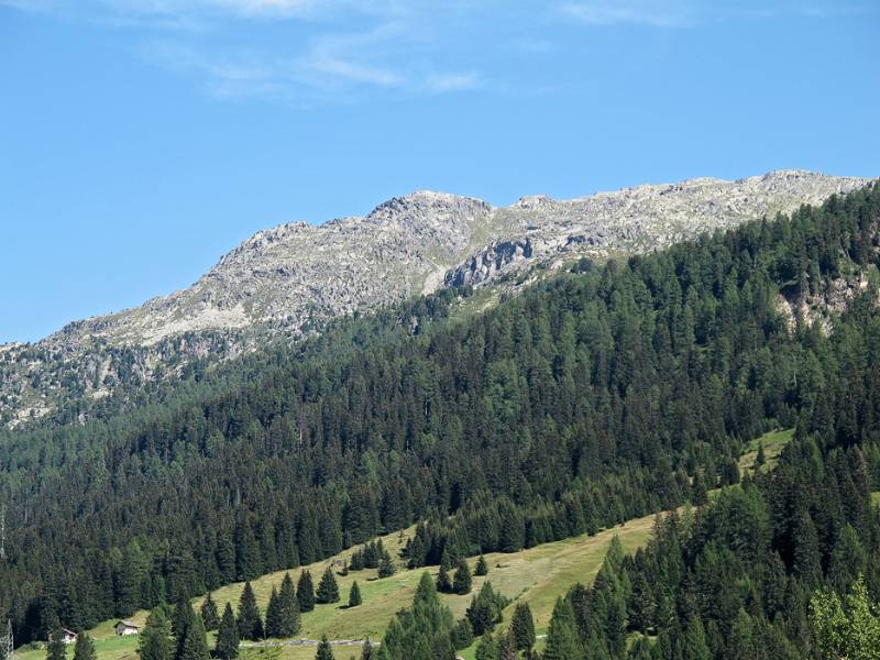 Mittaghorn von Splügen aus