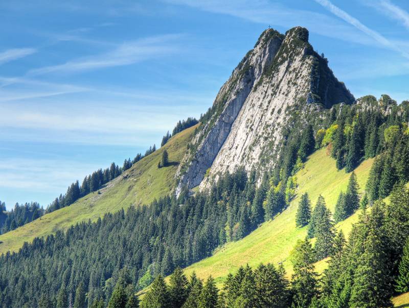 Brüggler vom Abstieg aus