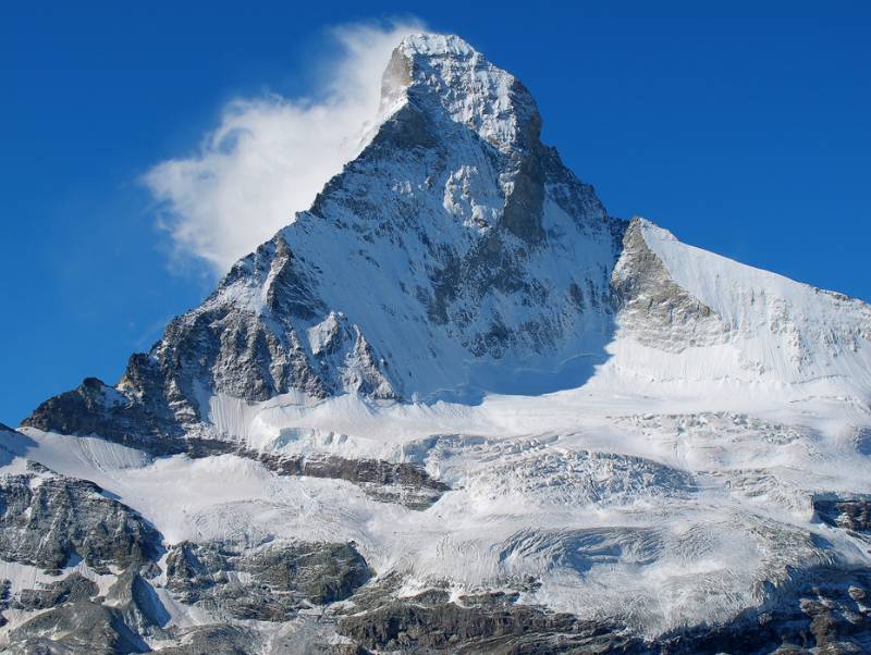 Matterhorngletscher und Nordwand