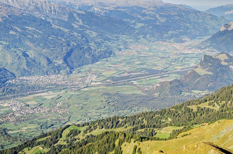 Rheintal Richtung Sargans