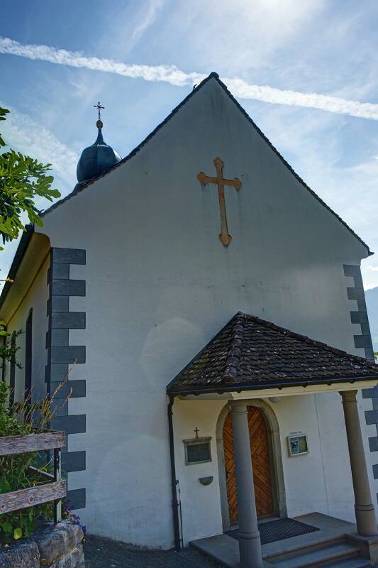 Die Kirche von Quinten