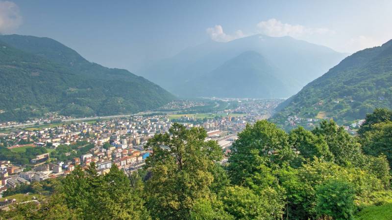 Drei-Burgen-Wanderung von Bellinzona