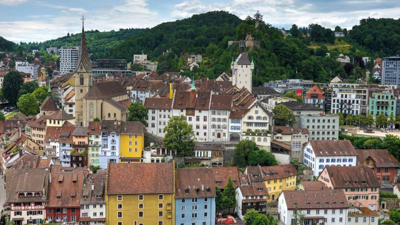 Die Altstadt Baden