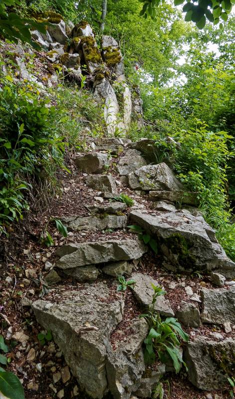 Steintreppe