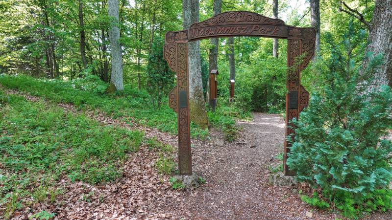 Zuerst über den Park