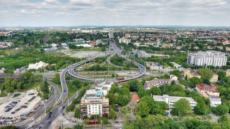 Budapest von oben