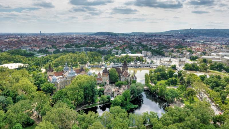Budapest von oben