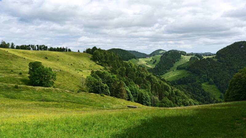 Bärenloch - Hinter Brandberg: eine Rundwanderung ab Welschenrohr