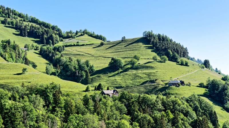 Schöne Hügel rundum Libingen