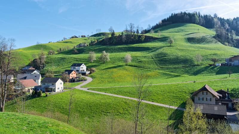 Nach dem Start in Luthern