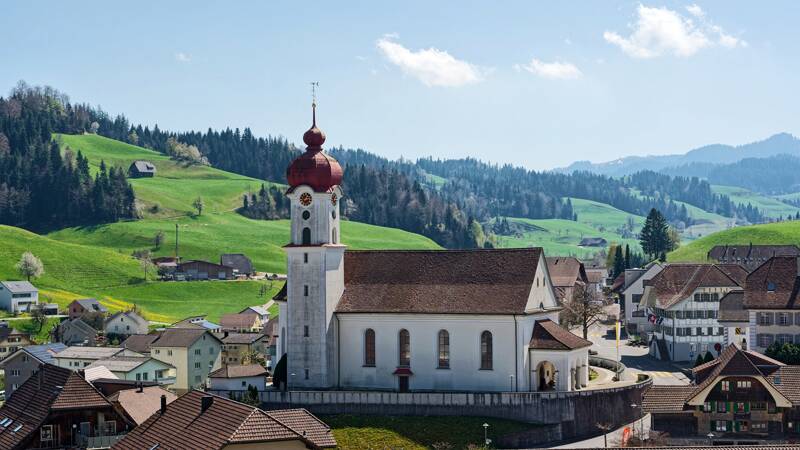 Die Kirche von Luthern