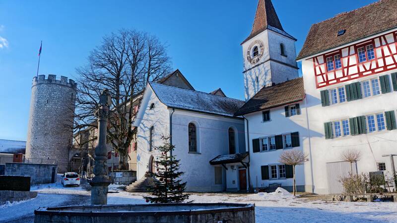 Regensberg. Nicht sehr weit bis nach Dielsdorf